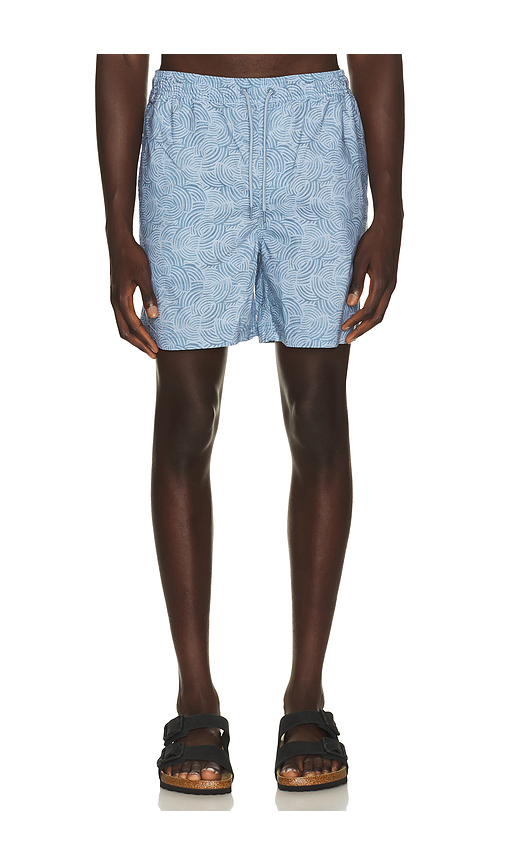 Rails La Brea Swim Trunks in Blue. - XL/1X also in S