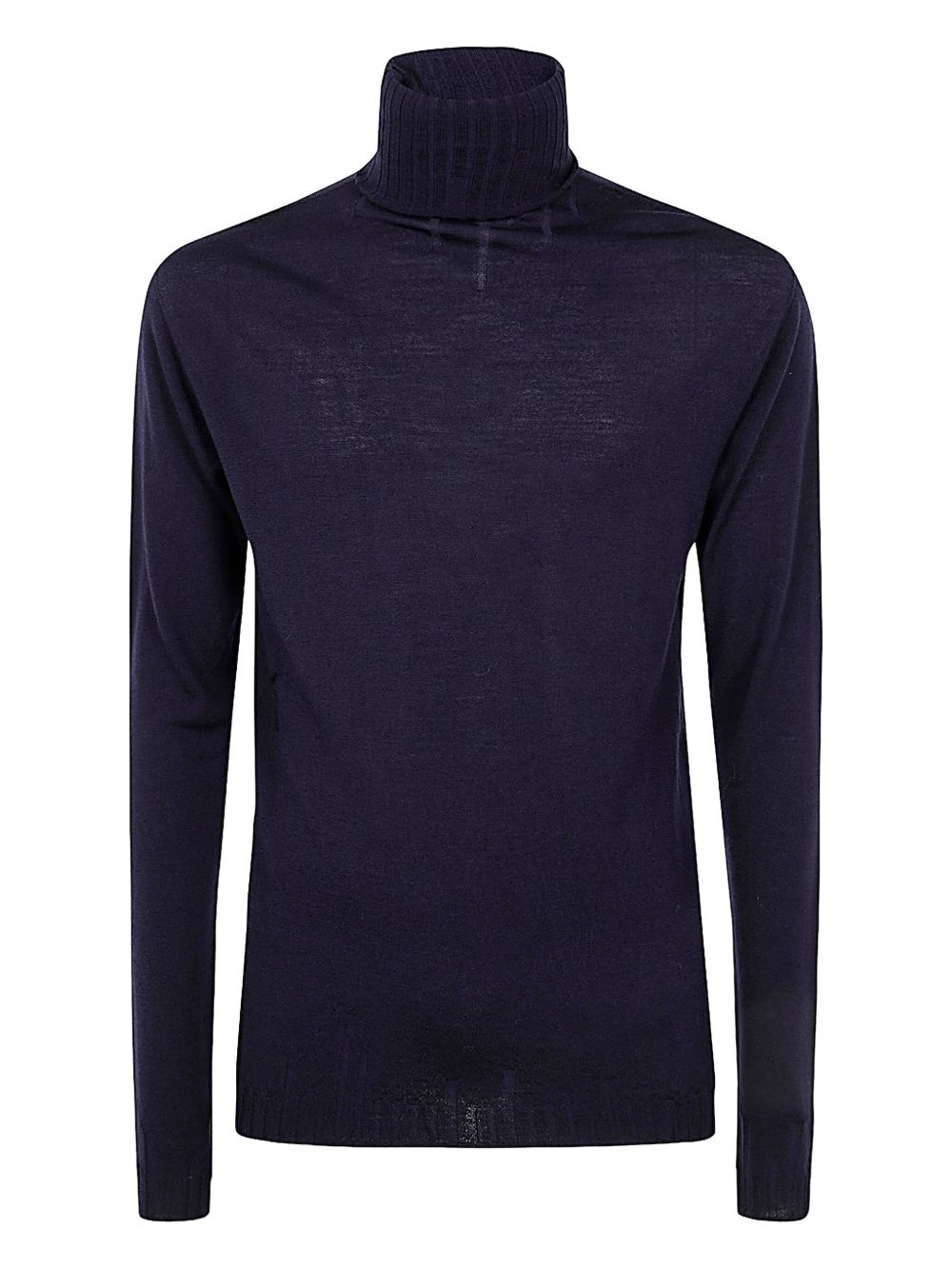 Roll-neck jumper - Blue