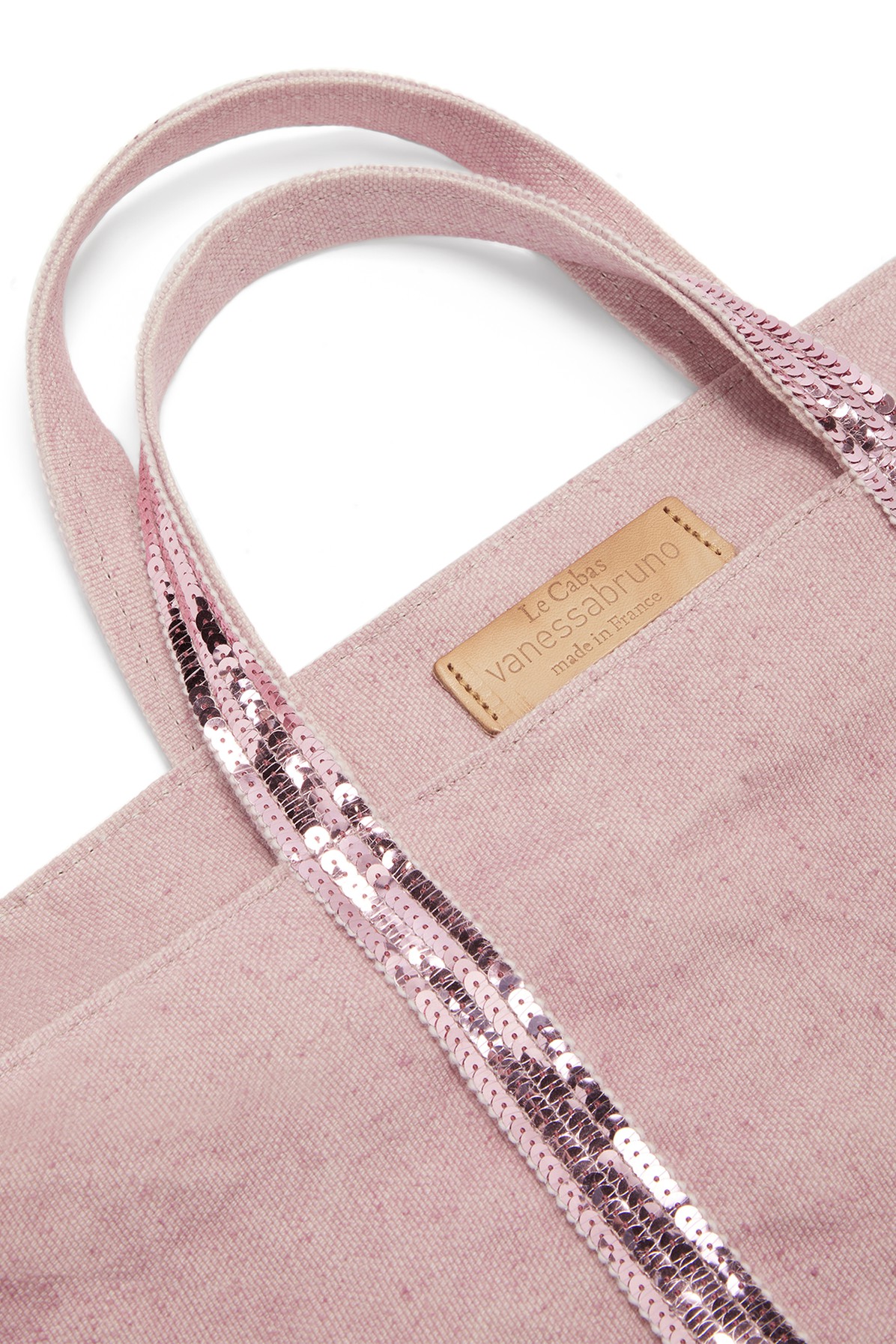 Linen M cabas tote