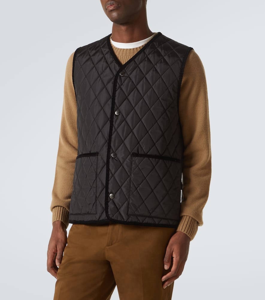 Quilted vest