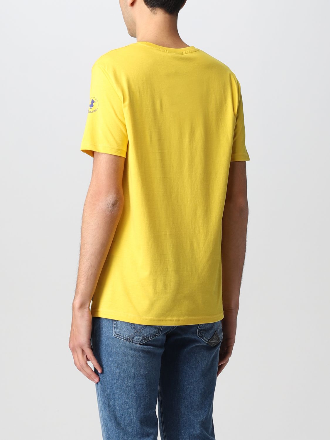 T-Shirt Men colour Yellow