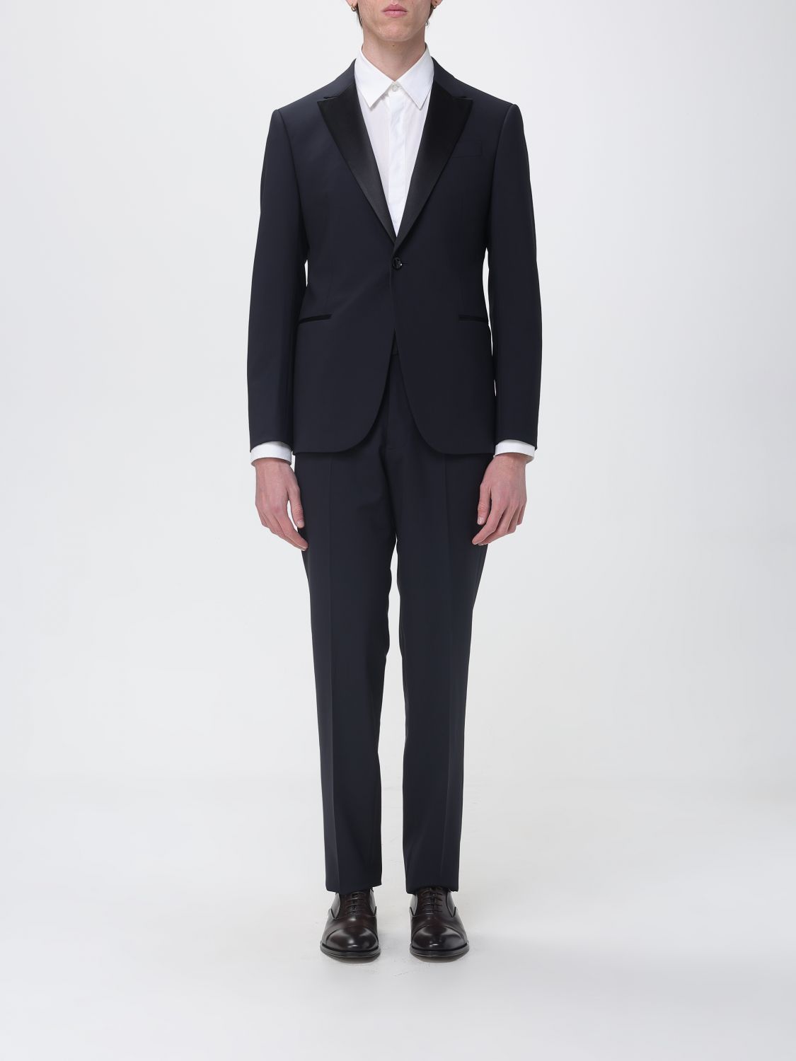 Suit Men color Navy