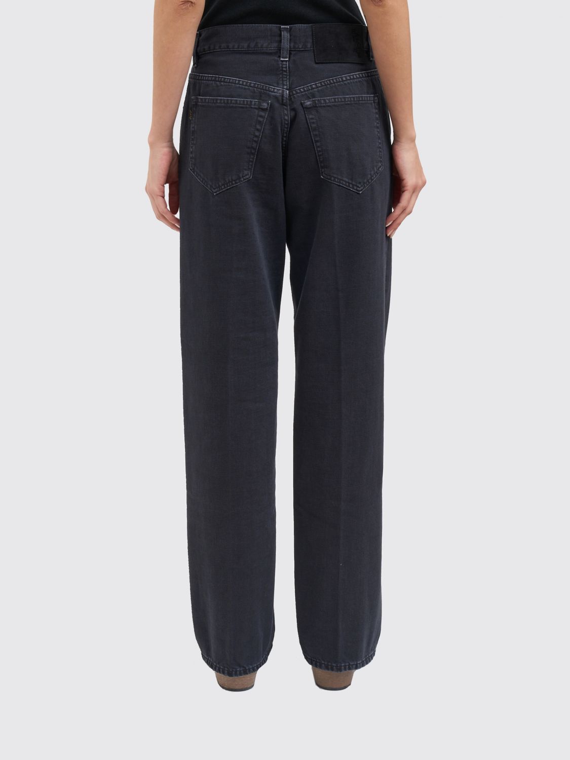 Jeans Woman color White