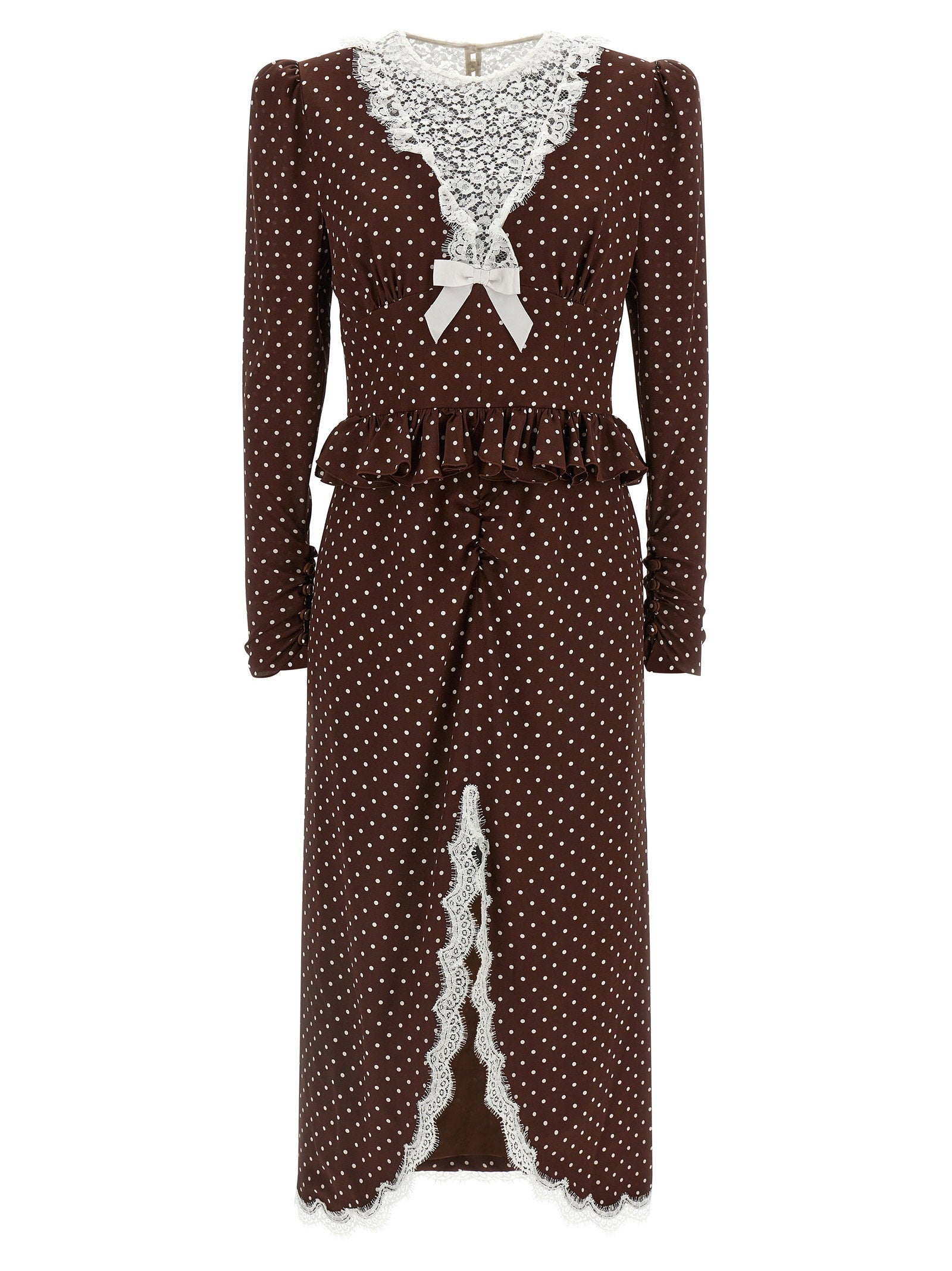 Polka Dot Midi Dress