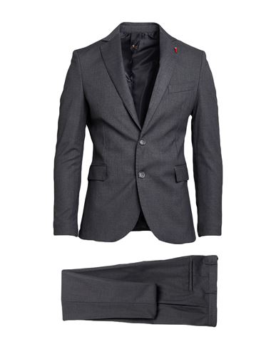 Man Suit Charcoal Size 34 Polyester, Viscose, Elastane
