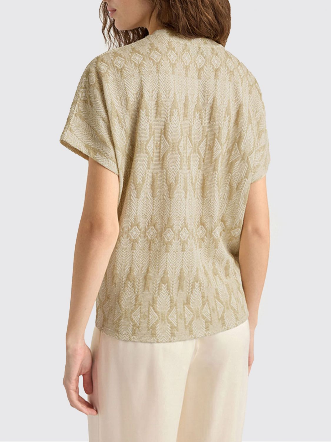 MOMONÌ T-Shirt Woman color Beige