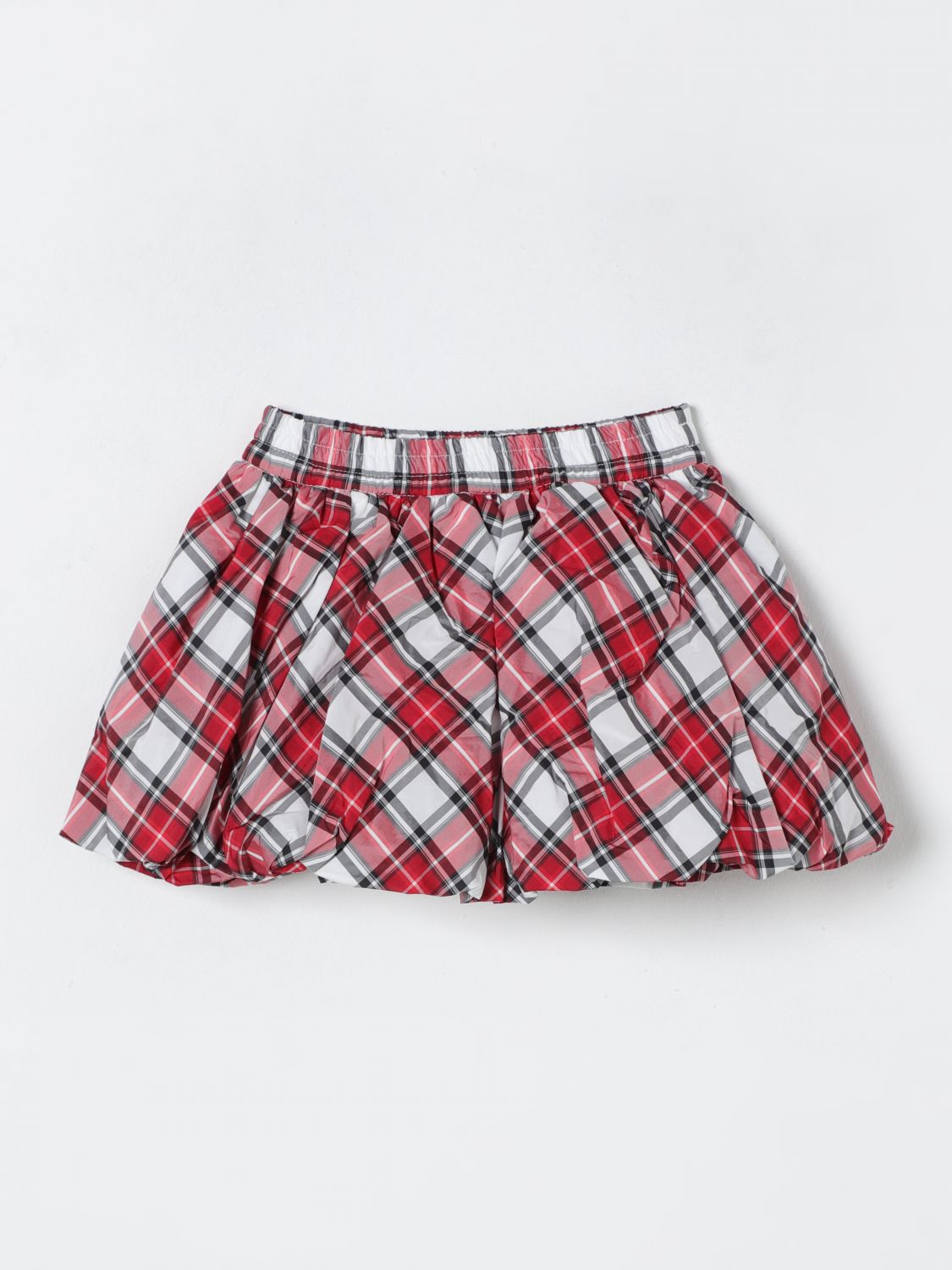 Skirt Kids color Red