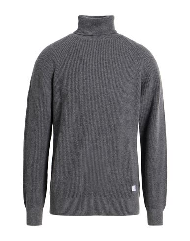 Man Turtleneck Grey Size S Wool, Polyamide