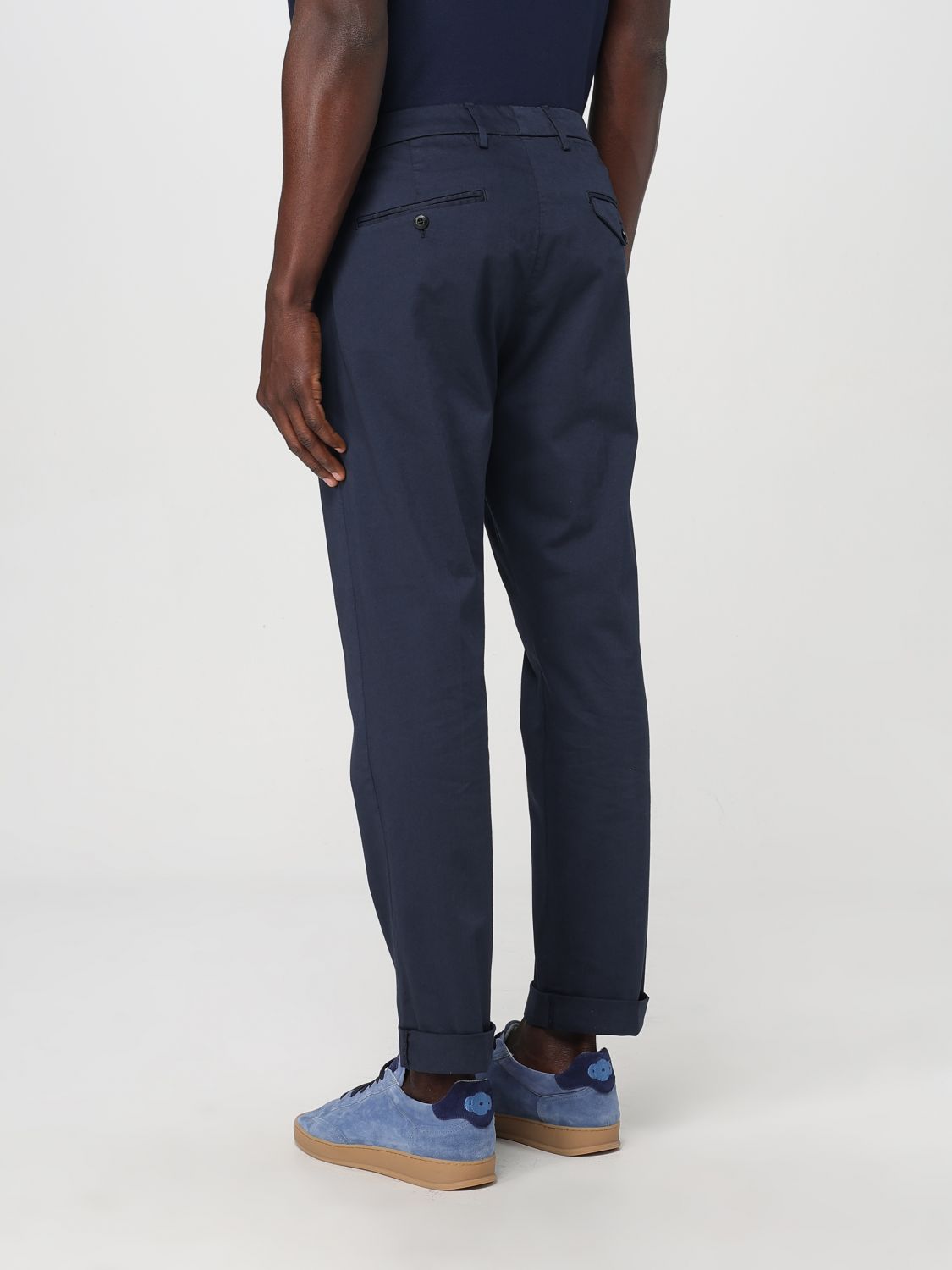 Pants DONDUP Men color Blue