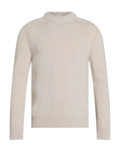 Man Sweater Beige Size 36 Virgin Wool, Cashmere