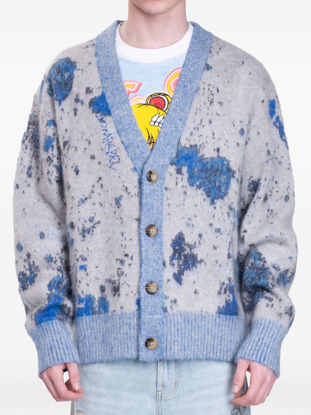 DOMREBEL Create cardigan - Blue