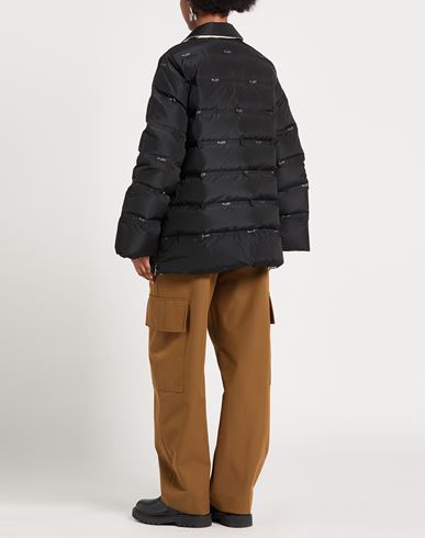 Woman Puffer Black Size 4 Polyester