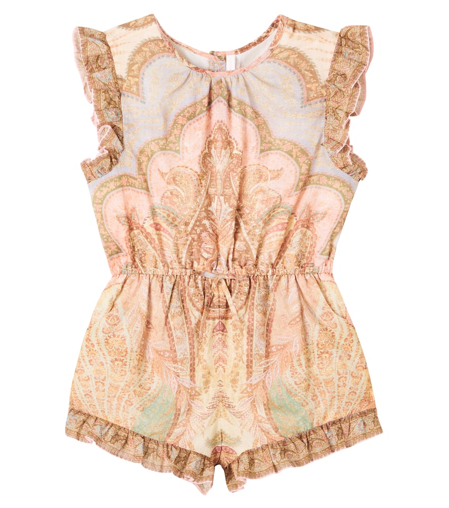 Awaken paisley cotton playsuit