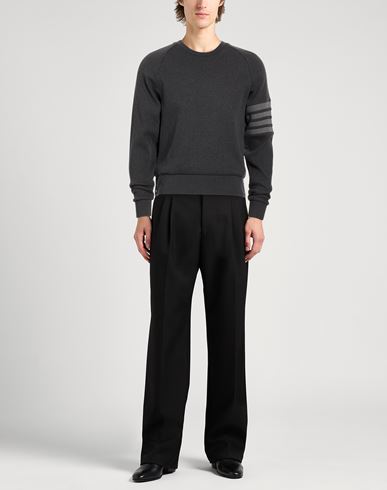Man Sweatshirt Charcoal Size 2 Cotton