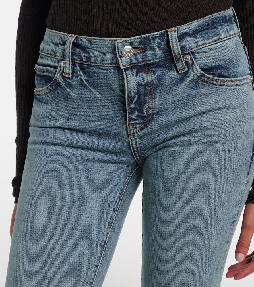 Le Pixie low-rise flared jeans