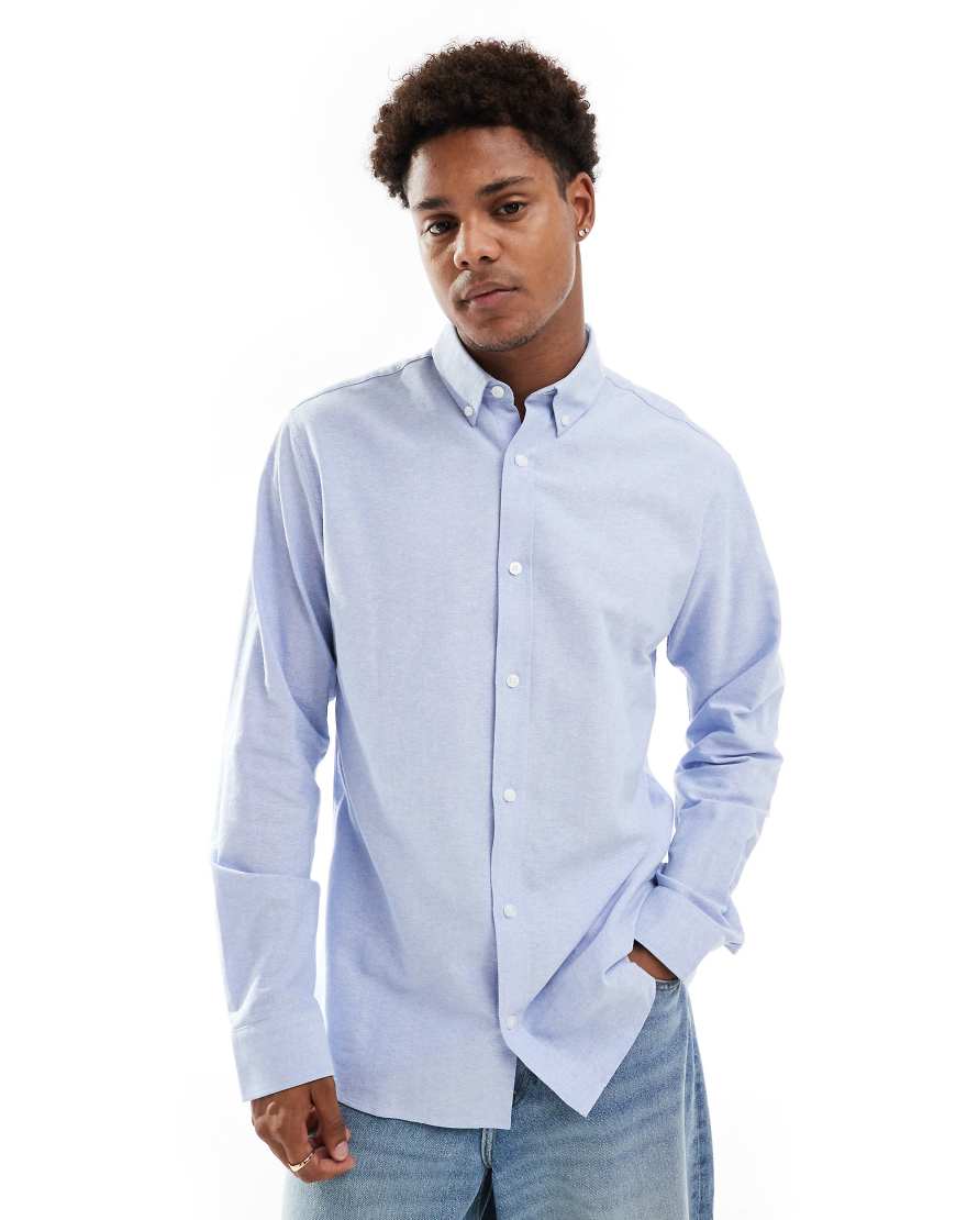 Oxford shirt in blue