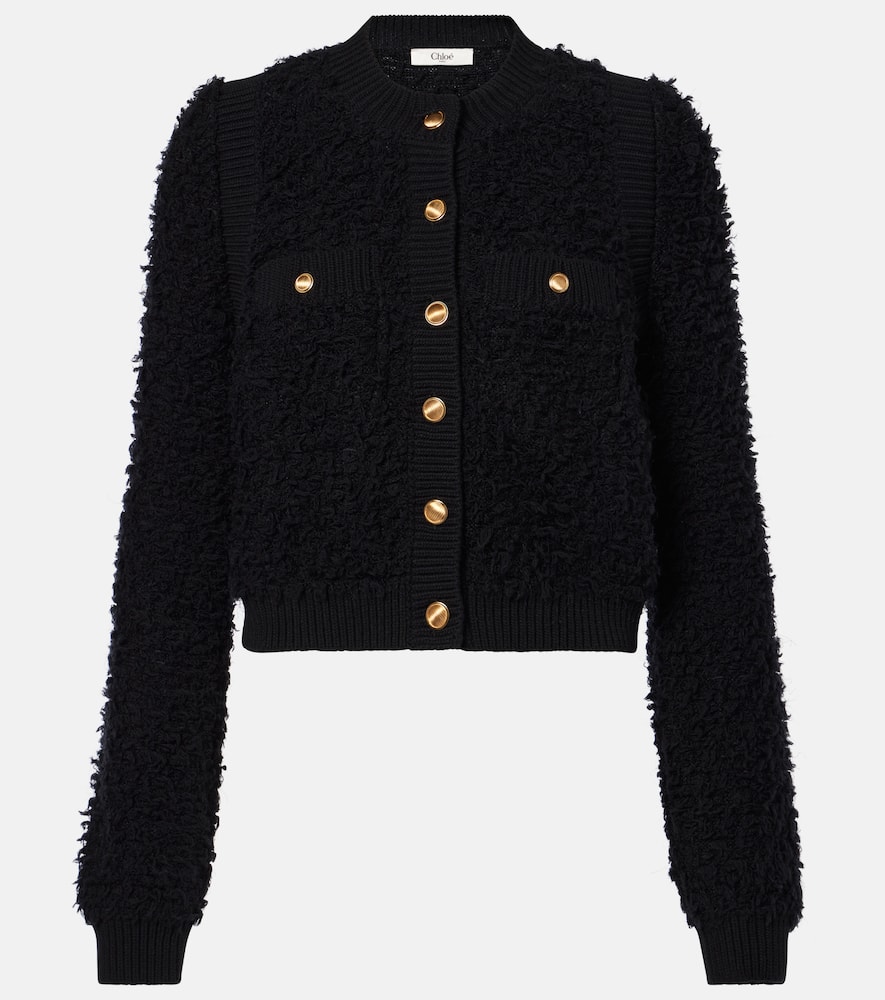 Chloé Cropped tweed jacket