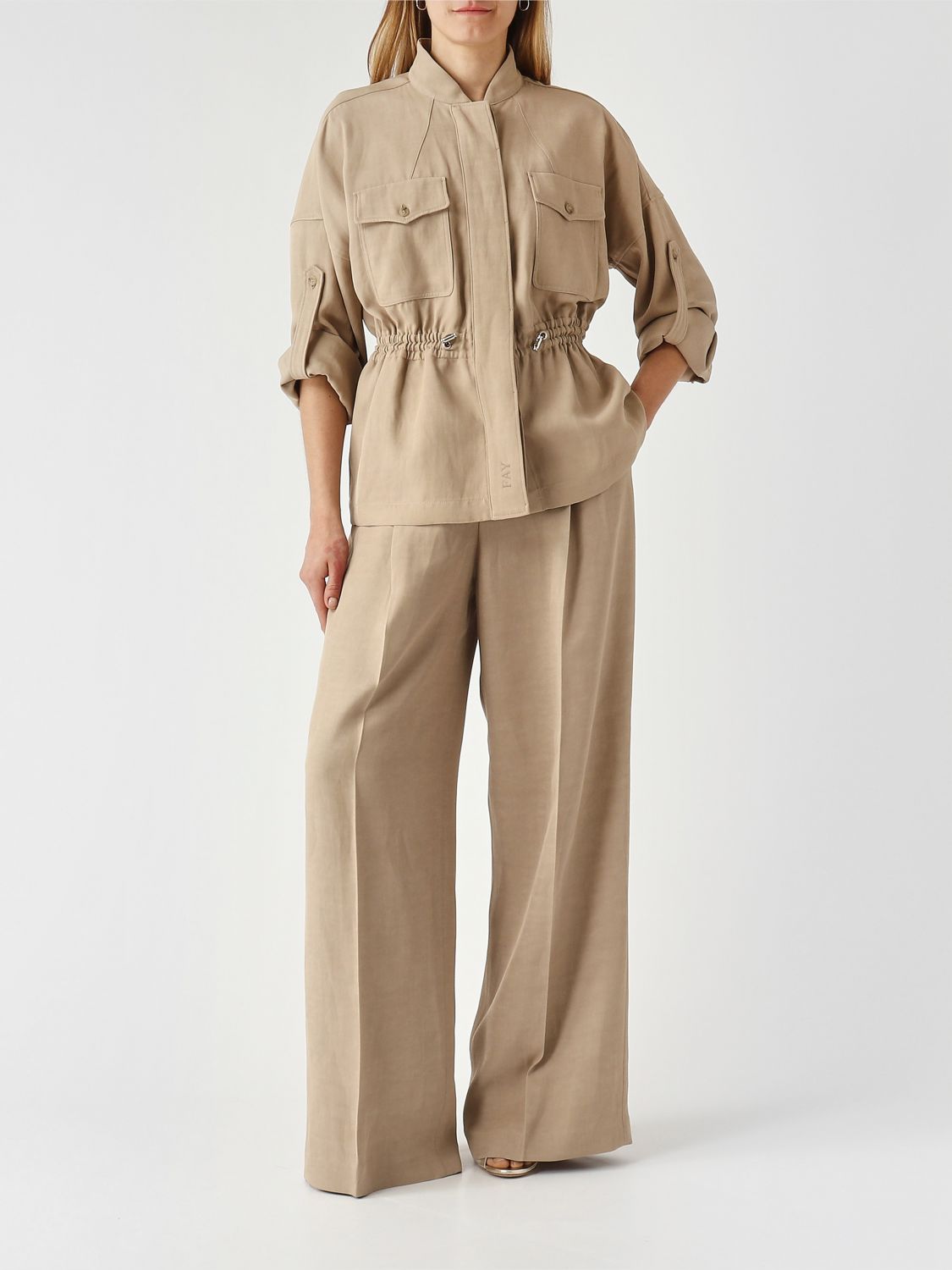 Pants Woman color Brown