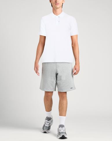 Man Polo shirt White Size M Cotton