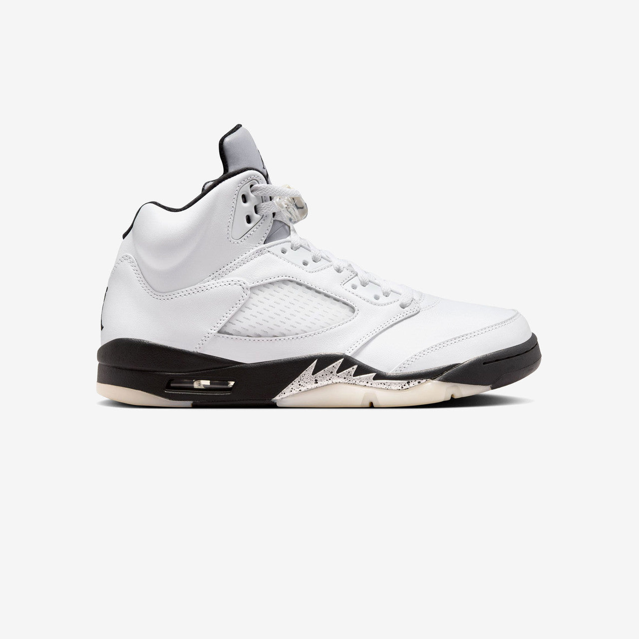 Jordan Air Jordan 5 Retro - WHITE/BLACK-SAIL-METALLIC SILVER - unisex