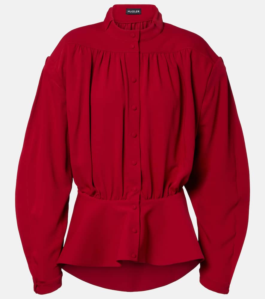 Re/edit Hiver Russe crêpe twill blouse