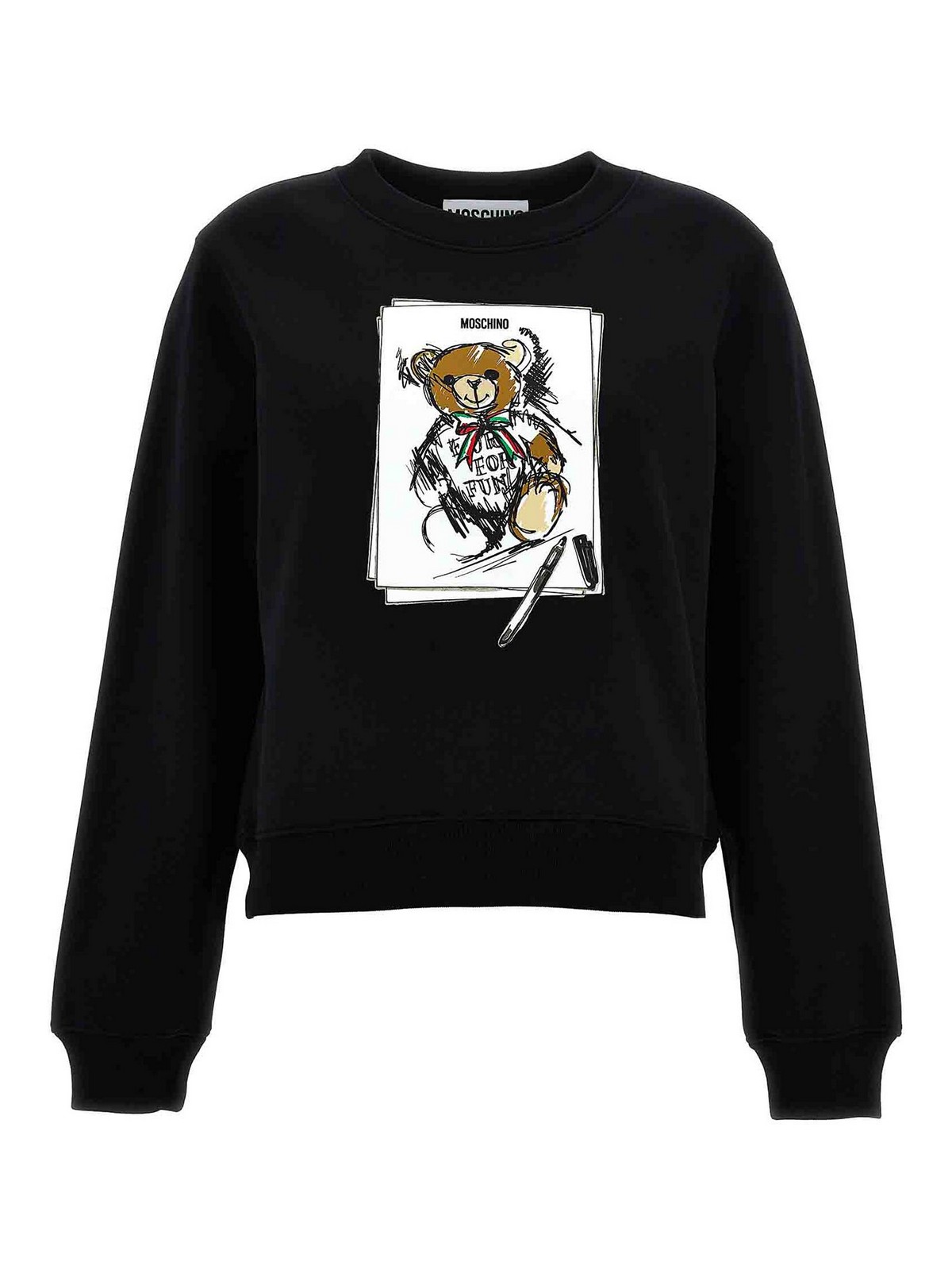 Teddy Print Sweatshirt