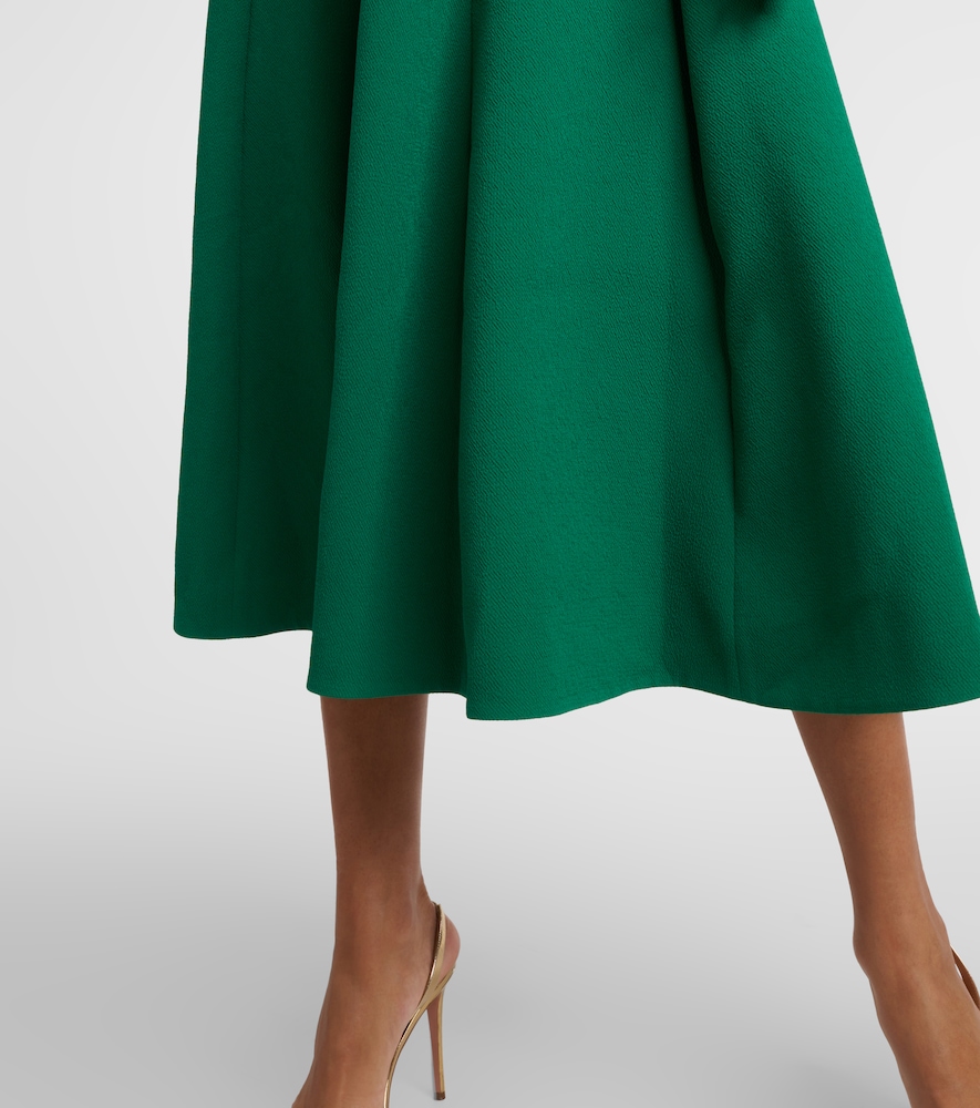 Kylee crêpe midi dress