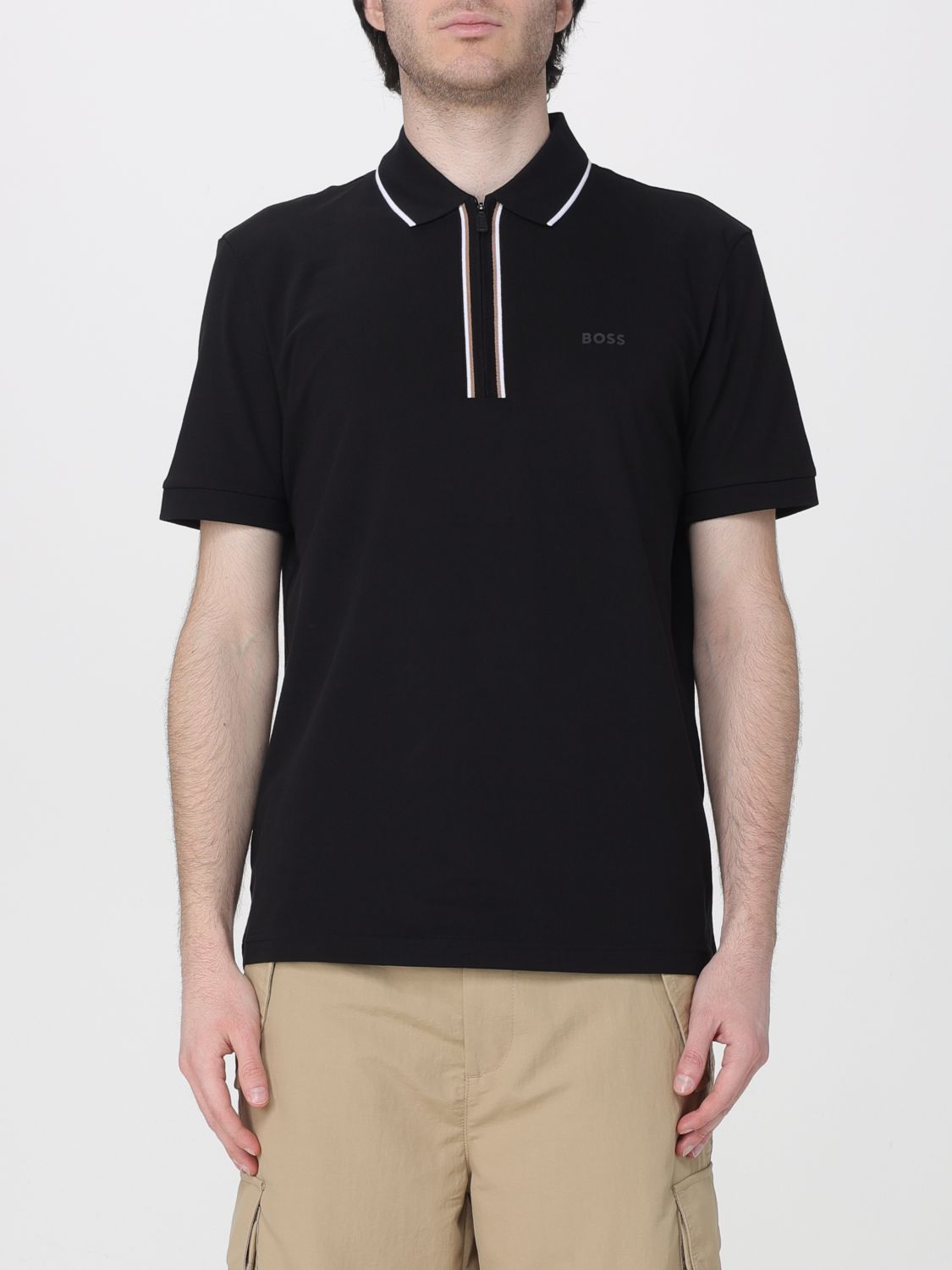 Polo Shirt Men color White