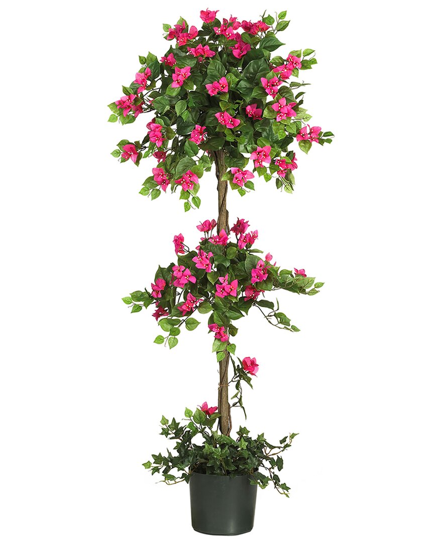 5ft Mini Bougainvillea Topiary Artificial Tree