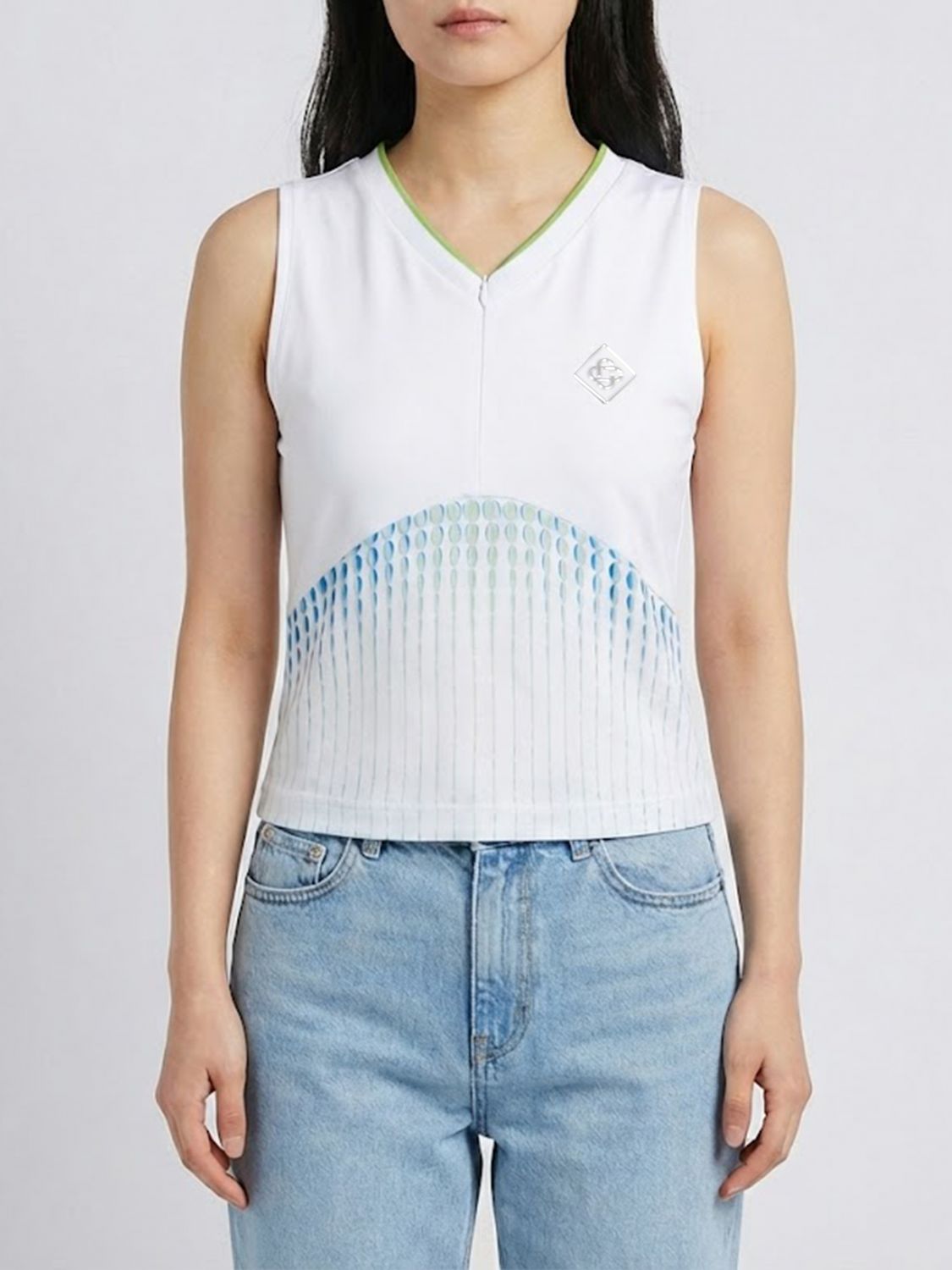 Top Woman color White