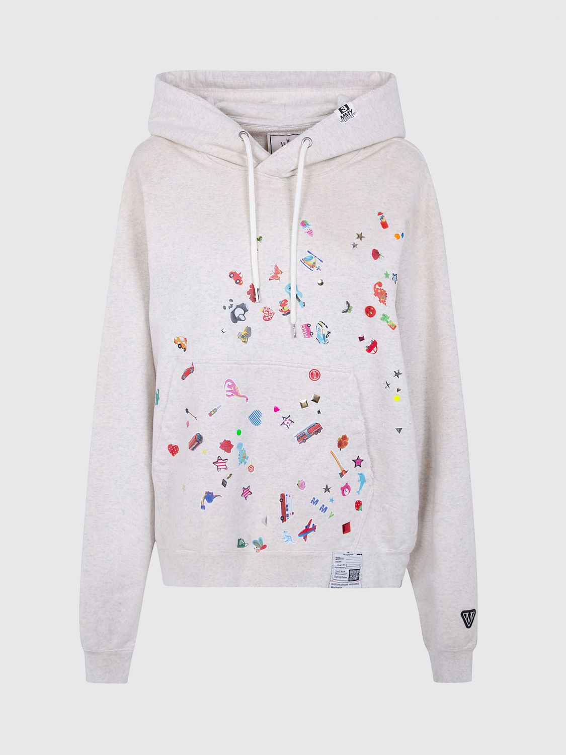 Sweatshirt Woman color White