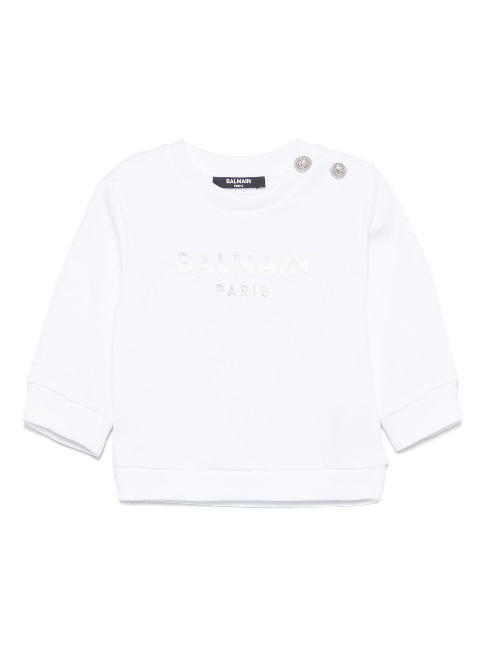 Logo-print sweatshirt - White