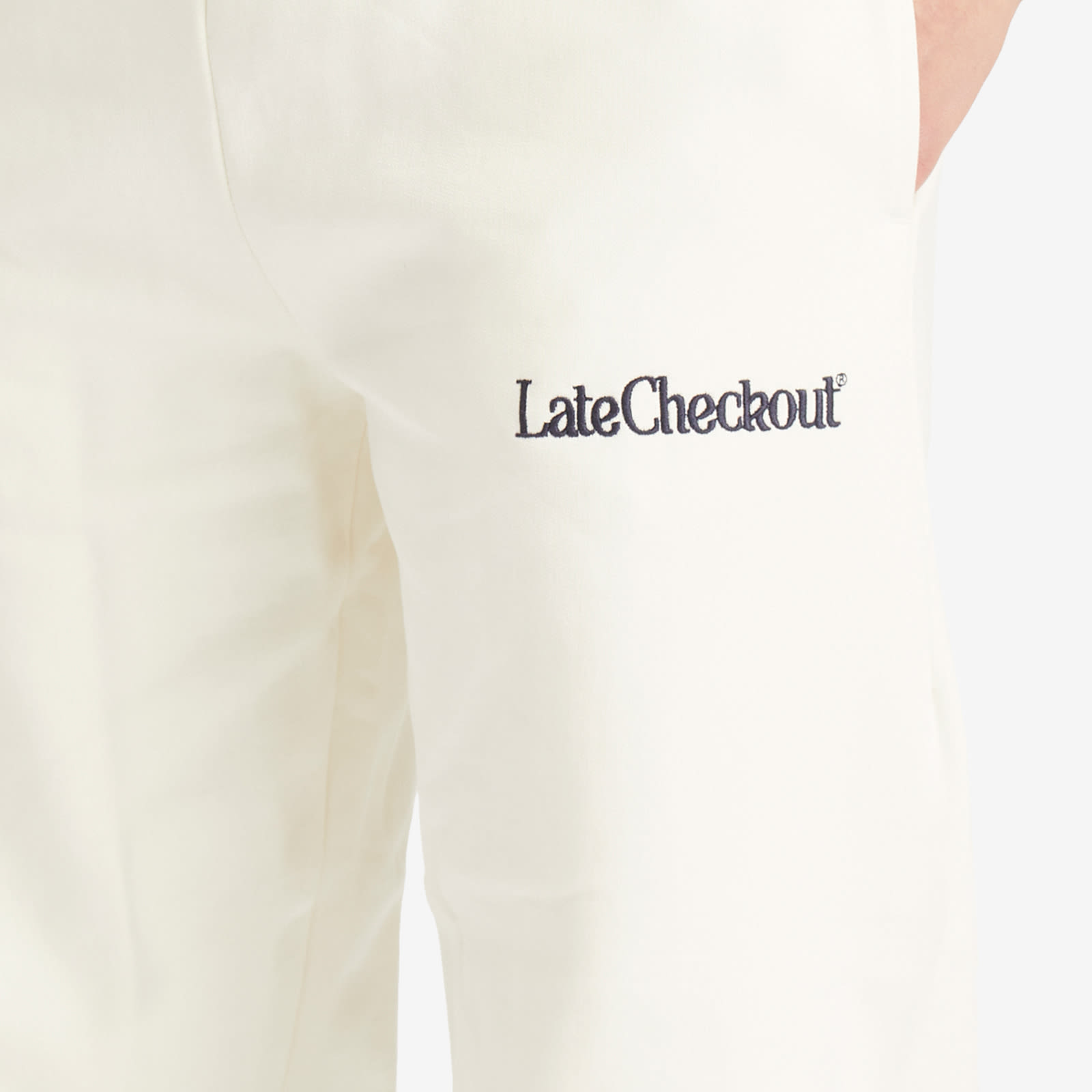 Late Checkout Men's Joggers in White