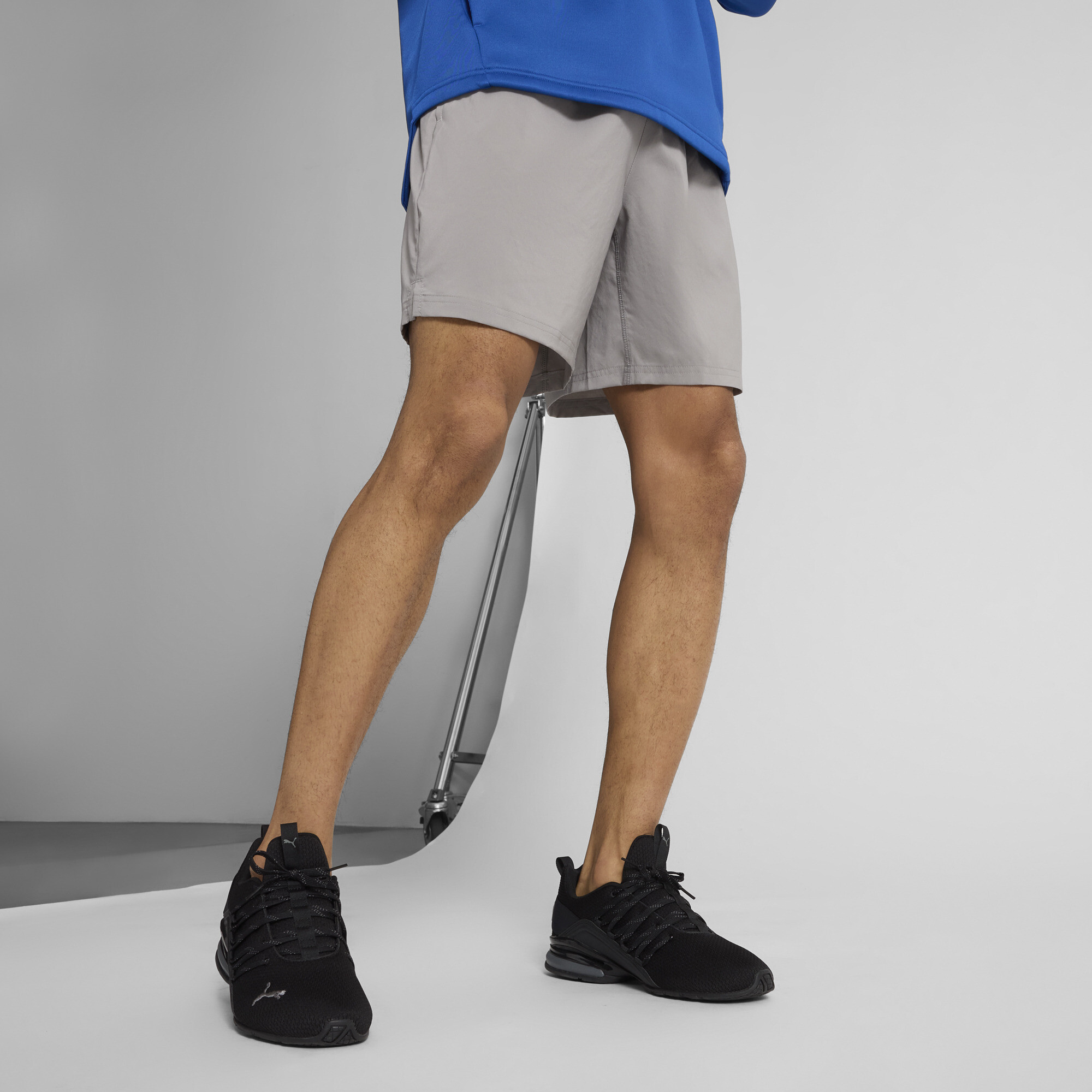 PUMA Train All Day Essentials Men's 7" Training Shorts in Grey