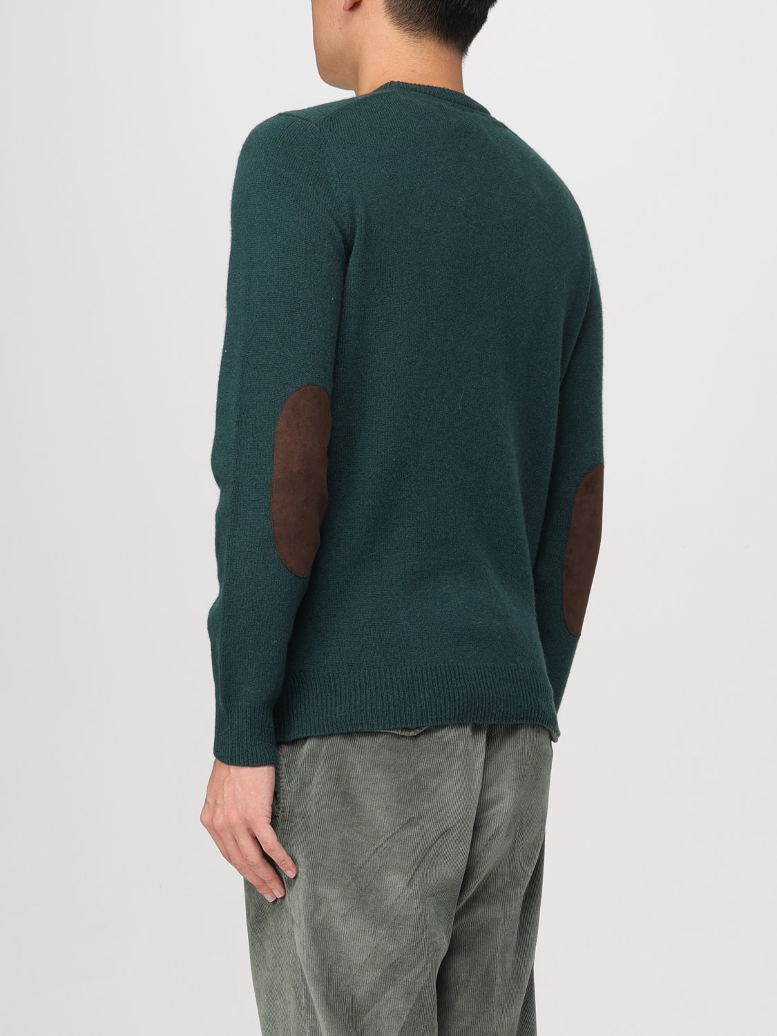 Sweater Men color Moss Green