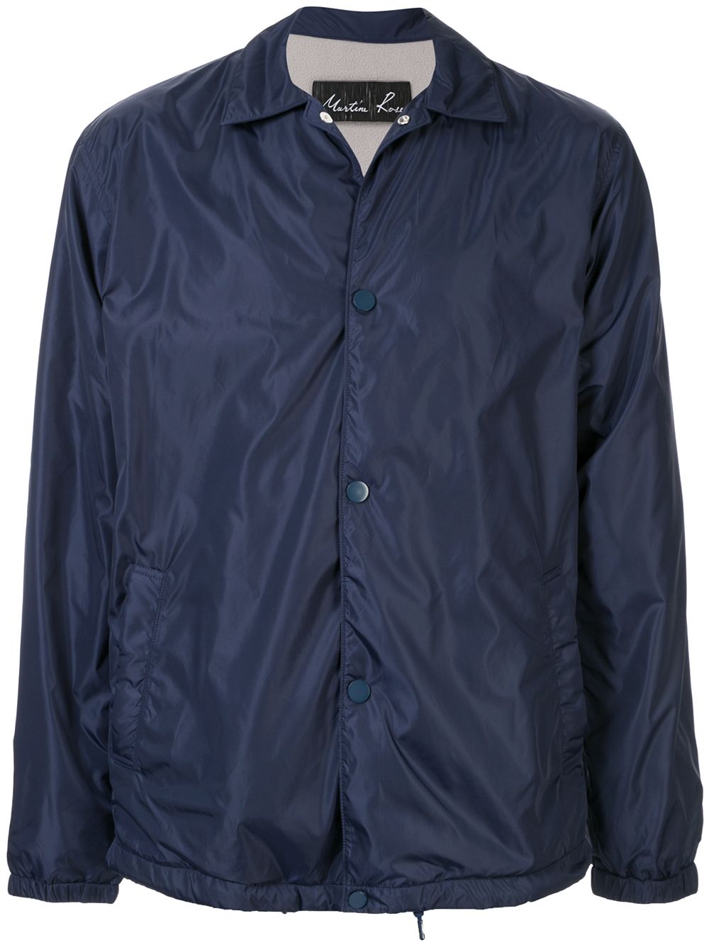 Snap button jacket - Blue