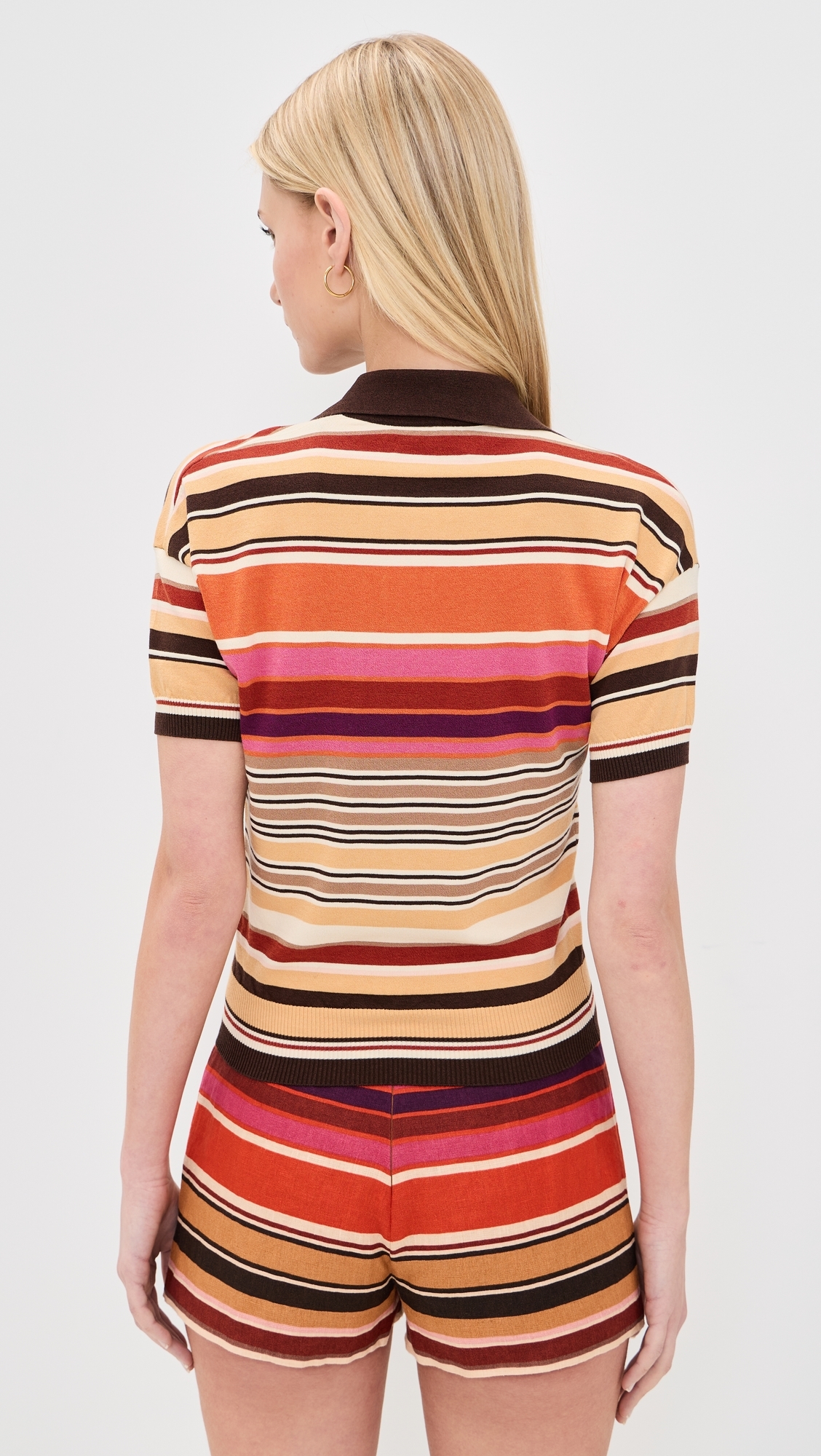 Sable Polo Shirt Murano Stripe