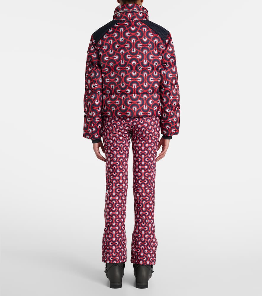 Tatum printed quilted ski jacket