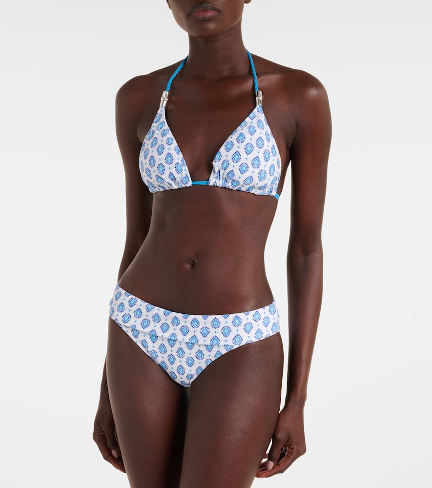 La Croissette reversible bikini top