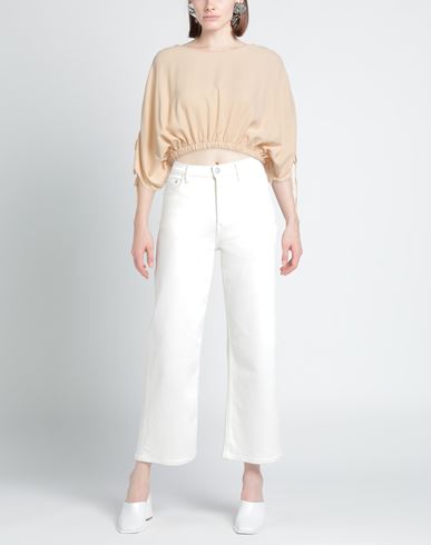 The Lulù Woman Top Beige Size M/L Polyester, Elastane