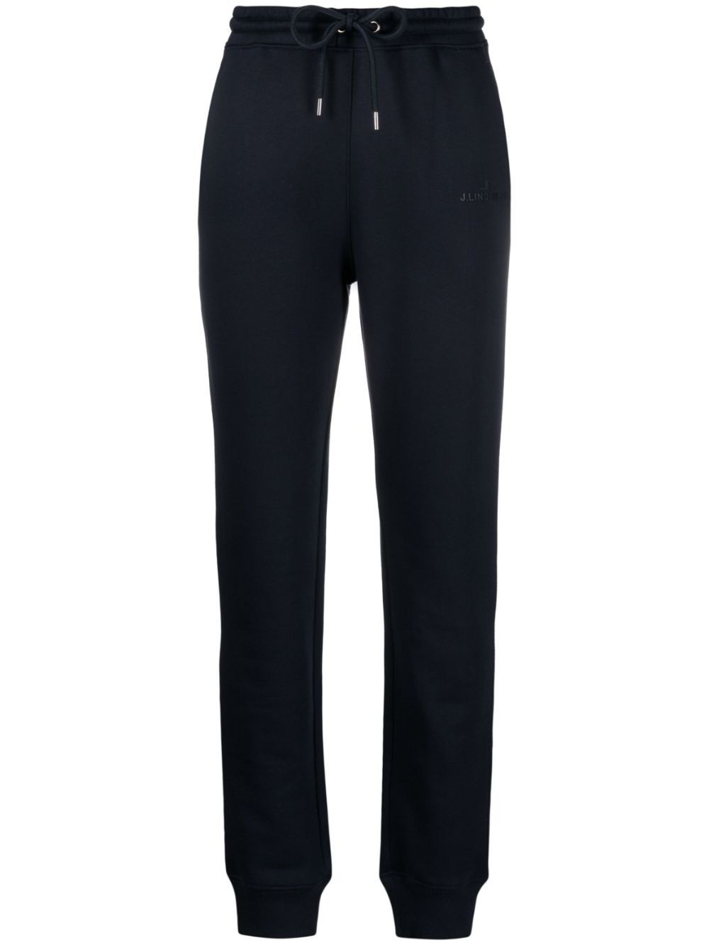 Alpha logo-print track pants - Blue