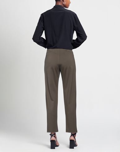 Woman Pants Military green Size 4 Viscose, Polyamide, Elastane