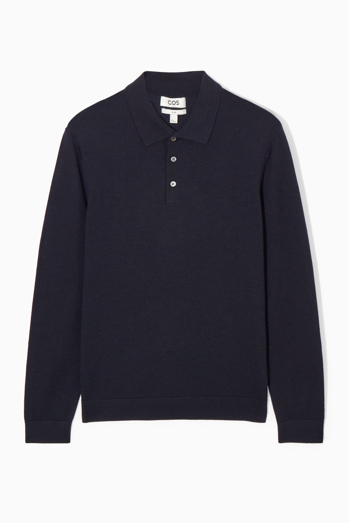 MERINO WOOL POLO SHIRT
