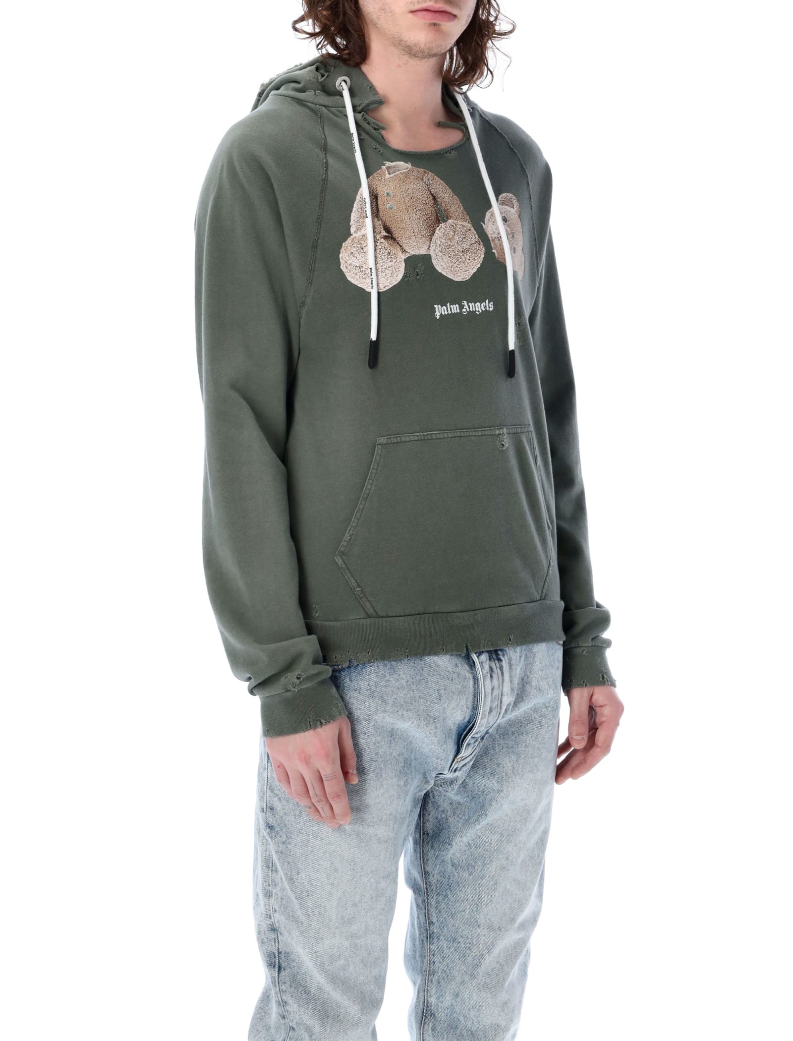 Gd Pa Bear Ripped Slim Hoodie