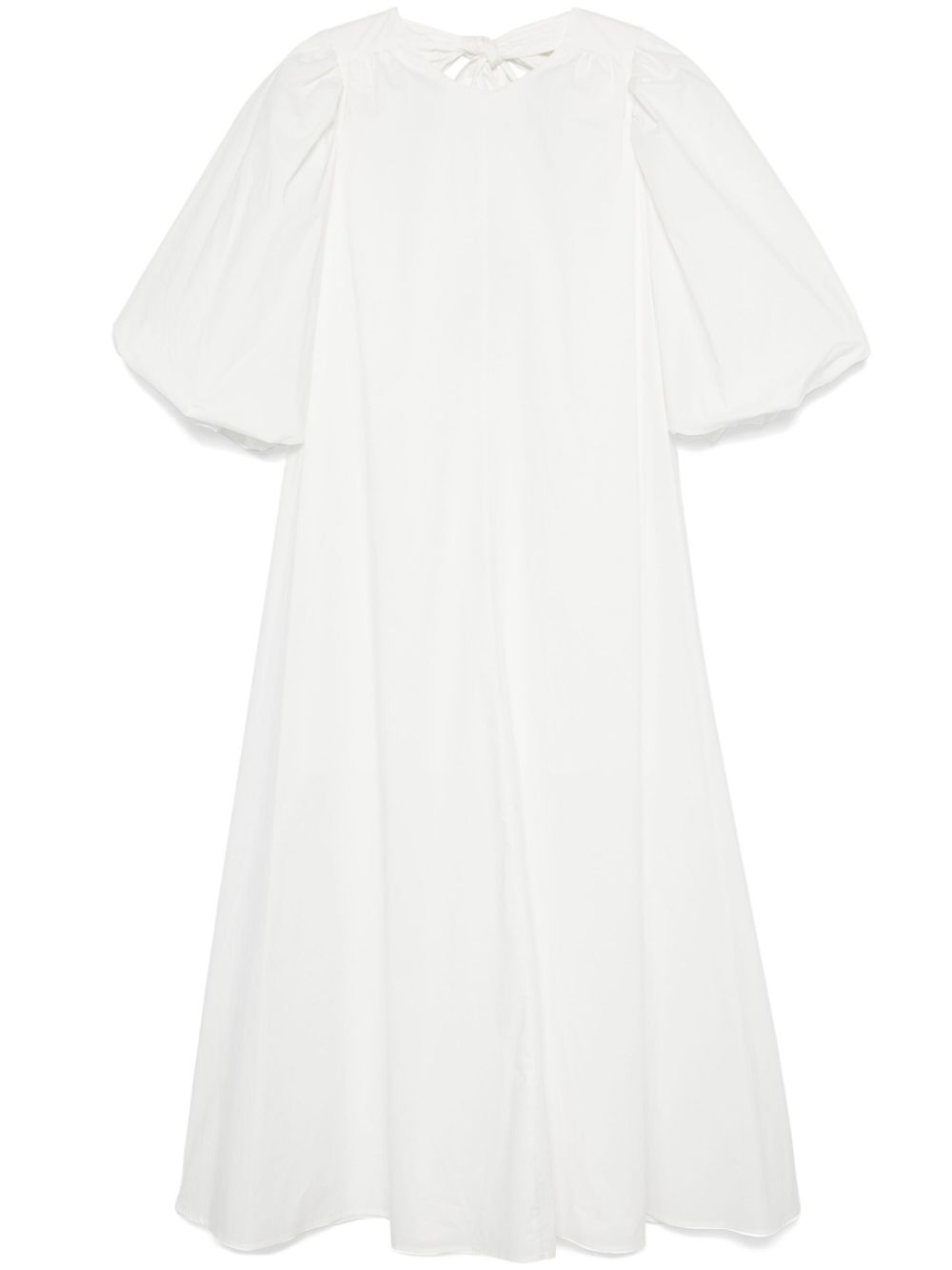Cyprus puff dress - White