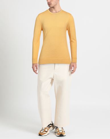 Fefè Napoli Man Sweater Marigold Size 38 Merino Wool
