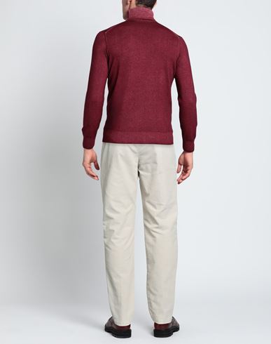 Man Pants Beige Size 38 Cotton, Modal, Elastane