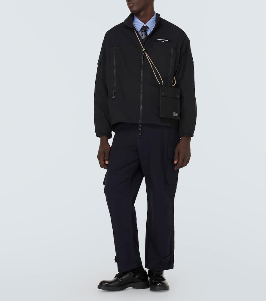 Comme des Garçons Homme Cotton and linen cargo pants
