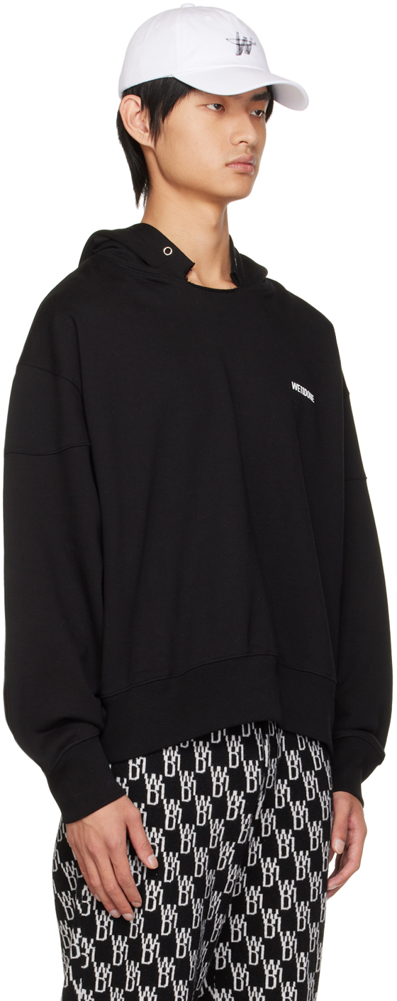 Black signature hoodie