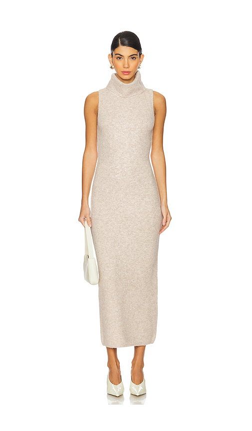 Camila Coelho Noel Maxi Dress in Beige. - L also in S